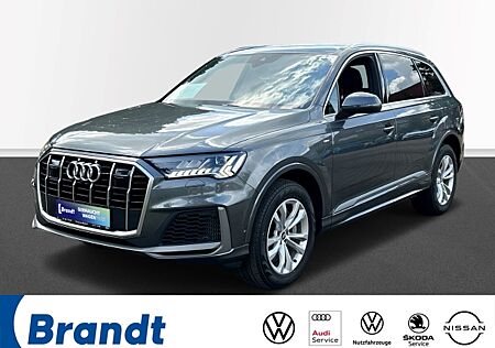 Audi Q7 55 TFSIe quattro S-LINE+MATRIX+LEDER/ALCAN.