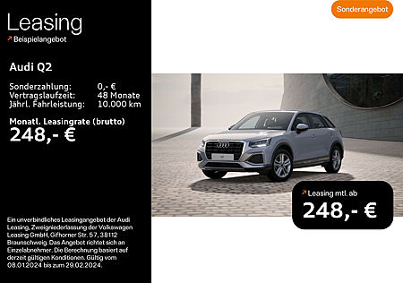 Audi Q2 30 TFSI advanced Kamera*LED*Navi*Virtual*DAB