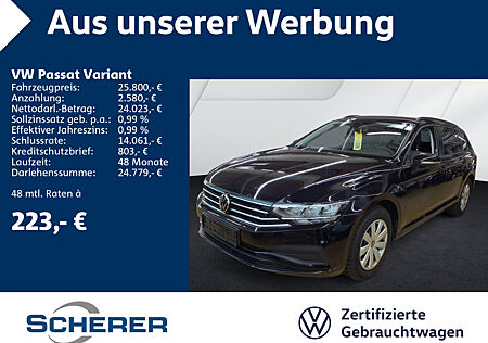 VW Passat Variant 2.0 TDI NAVI AHK APP AirCare Climatronic