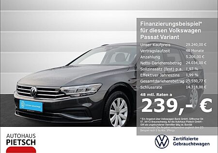 VW Passat Variant 2.0 TDI AHK Navi PDC v+h Sitzhzg