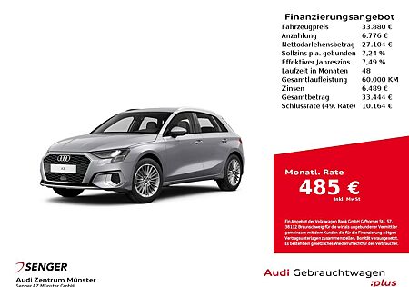 Audi A3 Sportback Advanced 35 TFSI S tronic MMI LED K