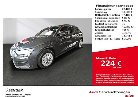 Audi A3 Sportback 40 TFSI e NAVI LED Tempomat Sitzh.