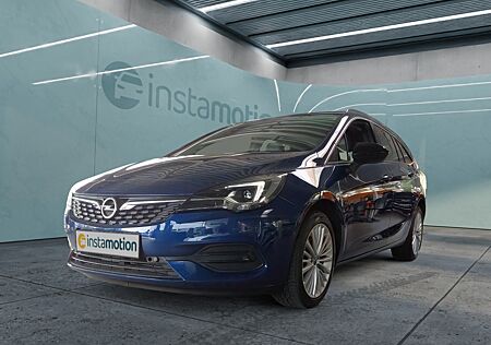 Opel Astra ST Elegance 1.2 Navi Leder LED Apple CarPlay Android Auto Mehrzonenklima Musikstreaming