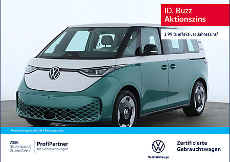 VW ID.BUZZ ID. Buzz Pro Weiß/Bay Leaf Green AHK ACC Navi LED