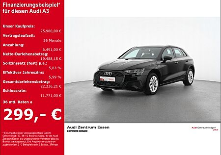 Audi A3 SPORTBACK ADVANCED 40 TFSI E S-TRONIC LED PDC MUFU FSE