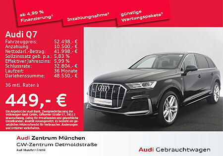 Audi Q7 55 TFSI e qu. S line Pano Memory Assistenz Radar tiptronic