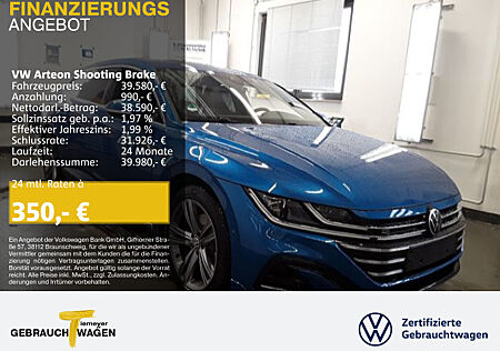 VW Arteon Shooting Brake 2.0 TDI DSG R-LINE IQ.LIGHT LEDER ST.HEIZ AHK