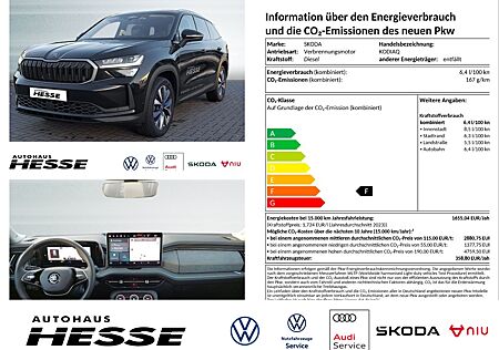 Skoda Kodiaq 4x4 2,0 TDI DSG Selection, 19 Alu, AHK, Matrix, N