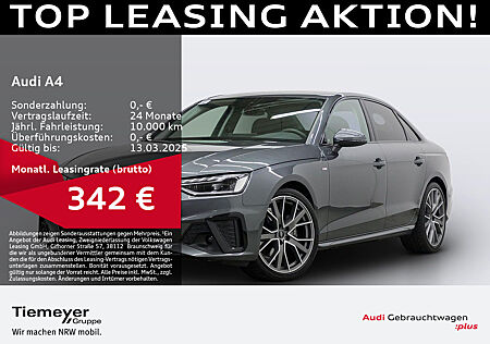 Audi A4 30 TDI S LINE LM19 AHK LED STHEIZ