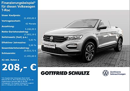 VW T-Roc Cabriolet 1.0 TSI Active RFK PDC SHZ