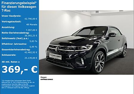 VW T-Roc Cabriolet R-Line 1.5 TSI DSG BlackStyleAHK+KAMERA+LED+NAVI