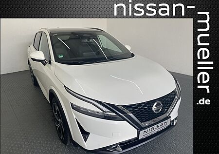 Nissan Qashqai 1.3 DIG-T Tekna + Plus LED Leder 20 Zoll