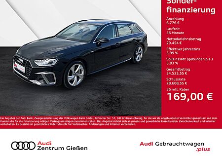 Audi A4 Avant 40 TFSI S line LED Navi Assistenzpaket Tour