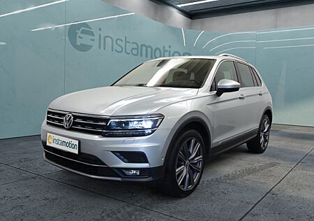 VW Tiguan 2.0 TDI DSG 4Mo. ACTIVE-INFO LED AHK NAVI PANO HEAD-UP LEDER DCC AREA-VIEW ACC DAB