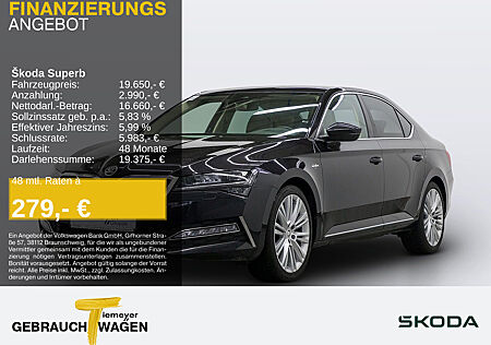 Skoda Superb eHybrid L+K LM19 LEDER AHK PANO COLUMBUS