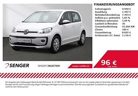 VW Up ! 1.0 Connect Licht- und Sicht-Paket Klima