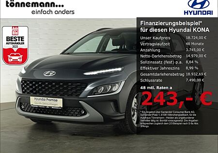 Hyundai Kona FACELIFT T-GDI TREND 48V+VOLL LED+NAVI+RÜCKFAHRKAMERA+SITZ-/LENKRADHEIZUNG+SOUNDSYSTEM