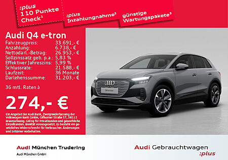 Audi Q4 e-tron Q4 35 basis Paket