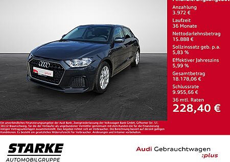 Audi A1 Sportback 30 TFSI advanced advanced Navi SHZ GRA VirtualCP Sportsitze APS plus GJR 16-Zoll