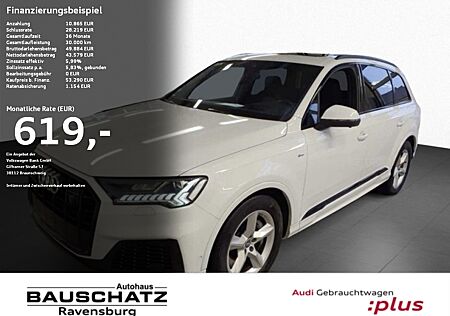 Audi Q7 55 TFSI e quattro S line *PANO*HuD*MATRIX*B&O