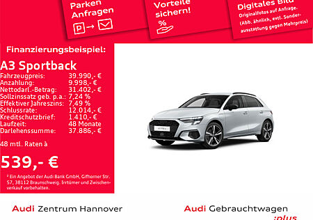 Audi A3 Sportback Advanced 40 TFSIe AHK virtual ACC Navi LED