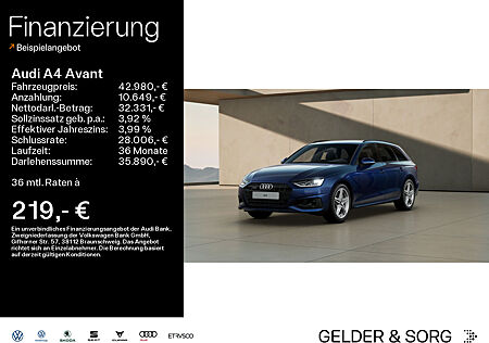 Audi A4 Avant 40 TDI Advanced quattro RFK*Leder*Tour