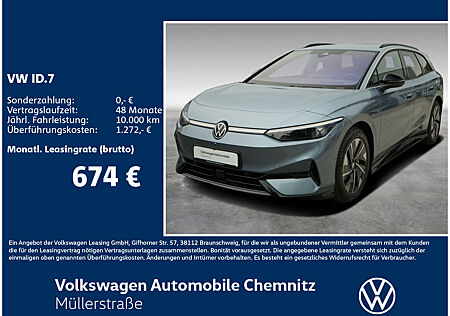 VW ID.7 Tourer Pro 286 PS / 77 kWh *AHK*RFK*ACC*