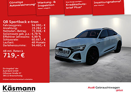 Audi Q8 Sportback e-tron S line 55 quattro MATRIX HUD PAN