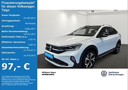 VW Taigo 1.0 TSI Style Leichtmetallräder