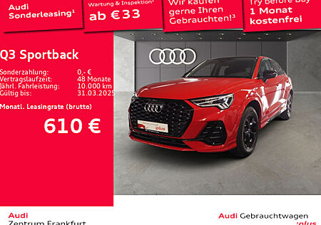 Audi Q3 Sportback 45 TFSI e S tronic S line LED Navi Panorama DAB VC