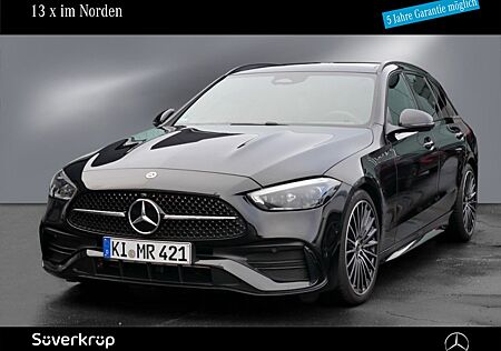 Mercedes-Benz C 180 T-Modell AMG NIGHT DISTR SPUR PANO 360