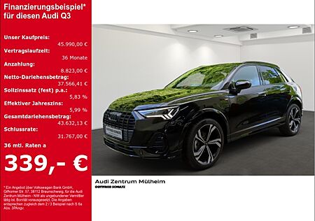 Audi Q3 35 TFSI S linePanorama Navi digitales Cockpit Soundsystem LED Blendfreies Fernl. AD