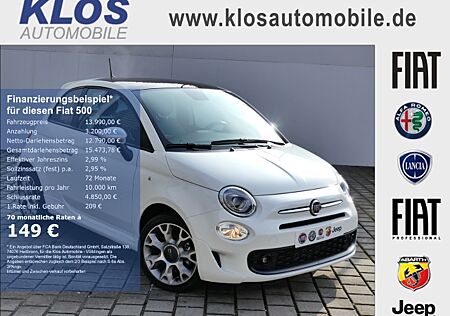 Fiat 500 ROCKSTAR 1.0 GSE HYBRID NAVI LEDER PDC KLIMAAUTO