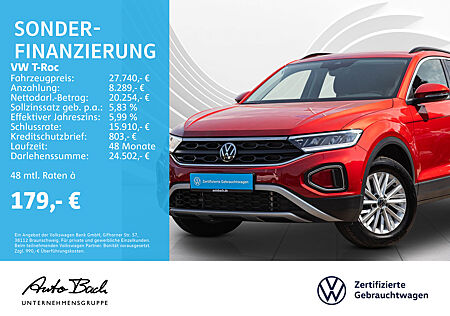 VW T-Roc 1.5 TSI DSG Life, LED, AHK, App-Connect, Digital Cockpit Pro, Klima, PDC