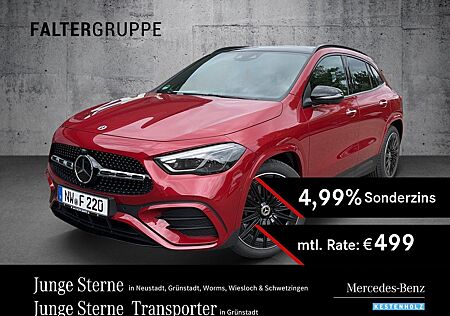 Mercedes-Benz GLA 220 GLA 220d 4M AMG+PANO+DISTRONIC+BURM+AHk+360°+HUD