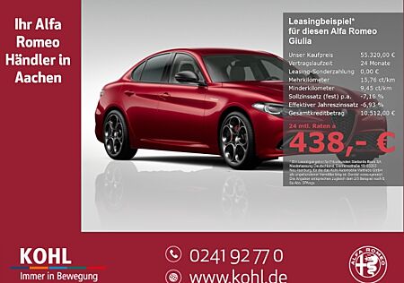 Alfa Romeo Giulia Veloce 2.0 Turbo 280 PS AT8 4x4 LED Totwinkel Memory Sitz