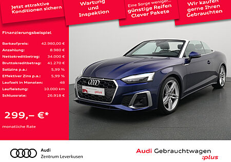 Audi A5 Cabriolet 45 TFSI NAVI LEDER KOPFRAUMHZ B&O