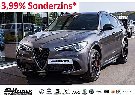 Alfa Romeo Stelvio Quadrifoglio Q4 2.9 V6 Bi-Turbo HARMANN-KARDON ASSISTENZ LEDER NAVI XENON