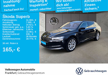 Skoda Superb Combi 2.0 TDI DSG Ambition Navi AHK LED Heckleuchten Sitzheizung Leichtmetallfelgen Superback Combi 2.0 TDI