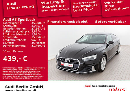 Audi A5 Sportback advanced 40 TDI qu.S tr. AHK RFK