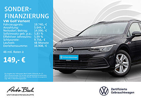 VW Golf Variant Golf VIII Variant 2.0 TDI Life, Navi, LED, App-Connect, ACC, Digital Cockpit Pro, Klima