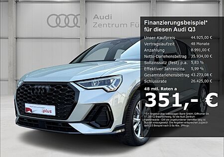 Audi Q3 Sportback 35 TFSI S line S tronic Navi digitales Cockpit Soundsystem LED ACC El. Heckklap