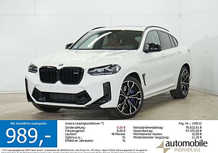 BMW X4 M Competition Paket LiveCockpit 21Zoll Panora