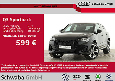 Audi Q3 Sportback S line 35 TFSI S-tr. *LED*AHK*PDC+*