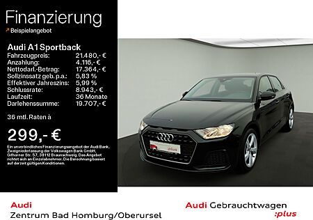 Audi A1 Sportback Advanced 35 TFSI*Tempomat*Sitzheizung*Mittearmlehne*Einparkhilfe* connect*