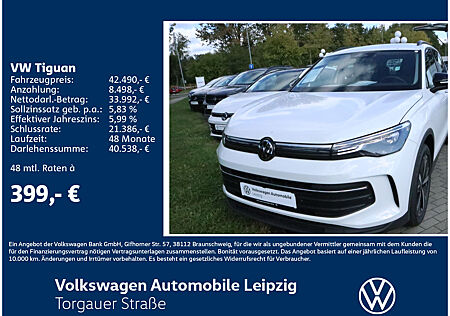 VW Tiguan GOAL 1.5 l eTSI 110 kW DSG*AHK*WR