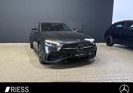 Mercedes-Benz C 220 d T AMG+MBUX+AHK+LED+Distronic+Night-Paket