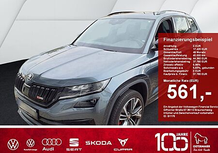 Skoda Kodiaq RS 2.0TDI 239PS 4x4 STDHZG.PANO.NAVI.LED.