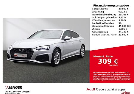 Audi A5 Sportback S line 35 TFSI MMI LED AHK Sitzhzg.