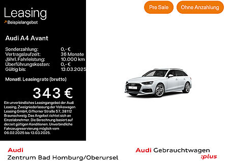 Audi A4 Avant Advanced 40 TFSI quattro*Navi*AHK*PDC*Pano*Virtual Cockpit*Kamera*Sitzheizung